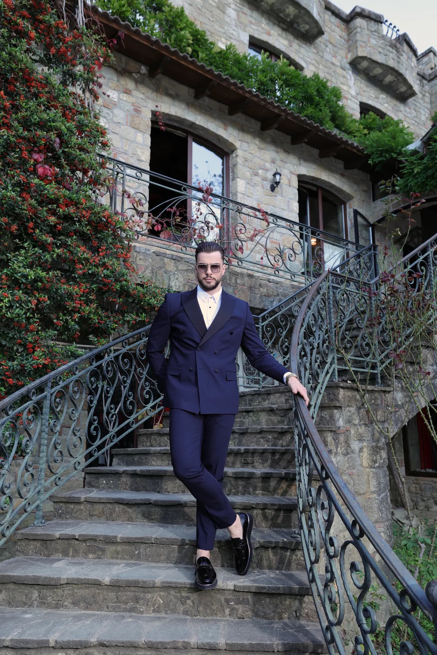 kostum dopjopet blu me jake sateni – foto 2