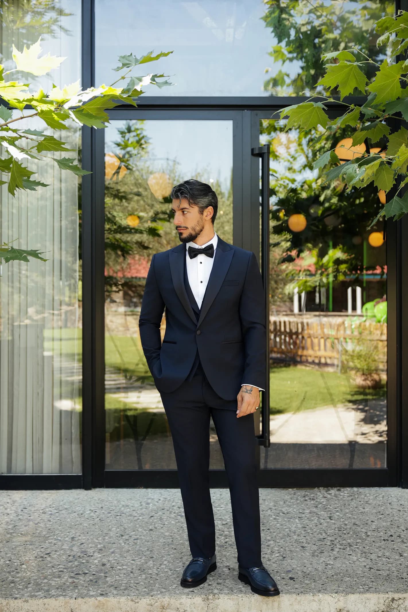 smoking navy blu me jake sateni – foto 2