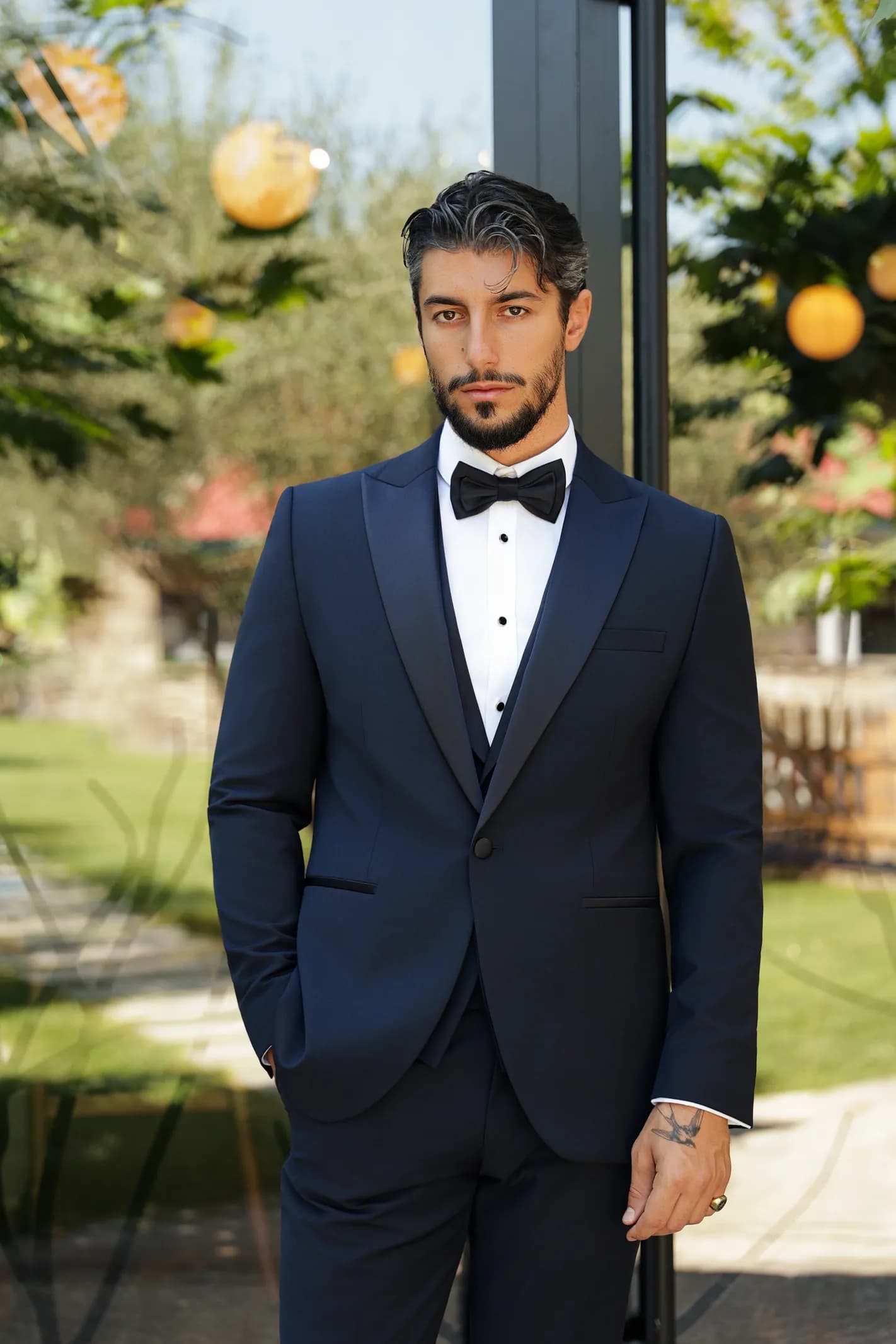 smoking navy blu me jake sateni – foto 3