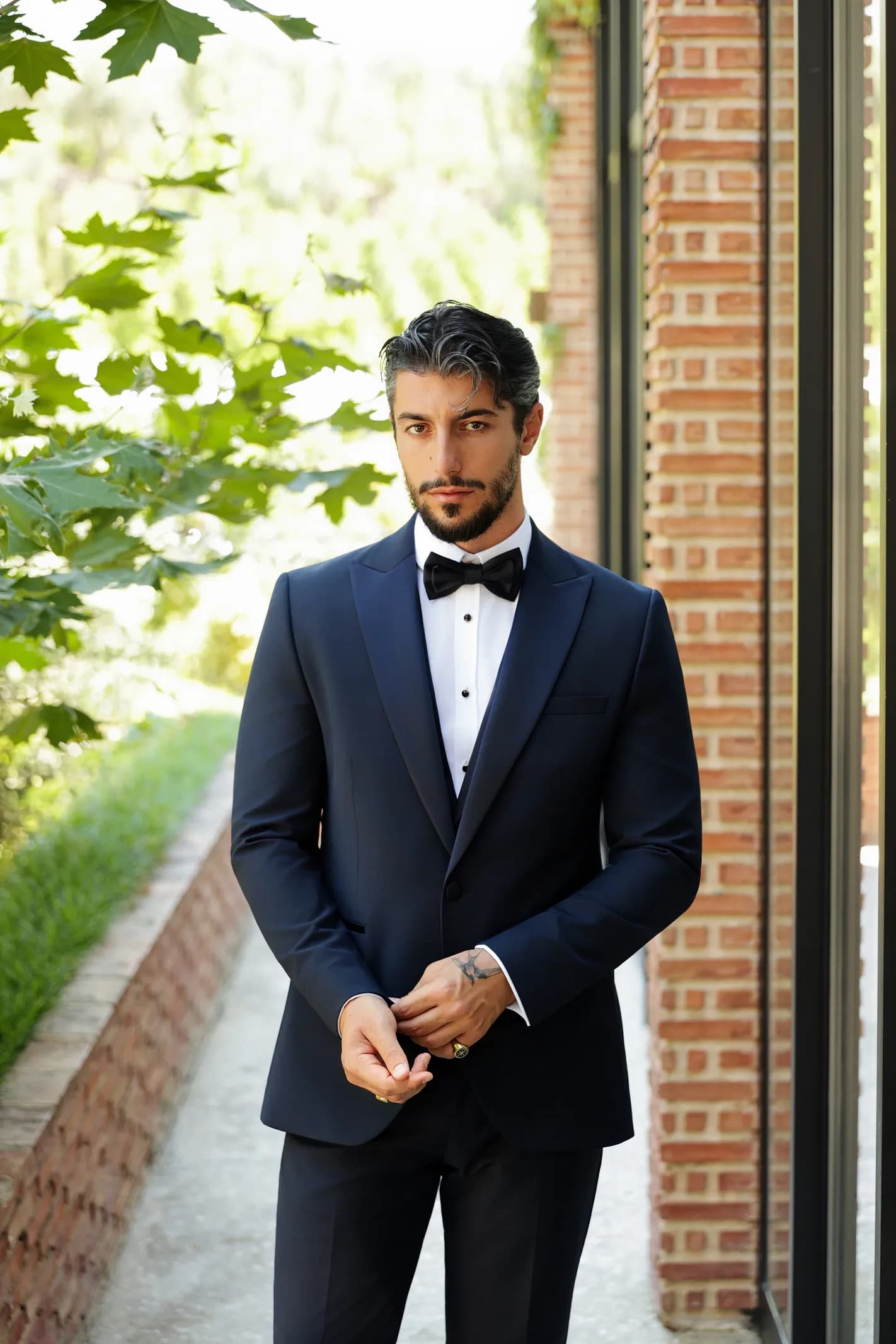 smoking navy blu me jake sateni – foto 4